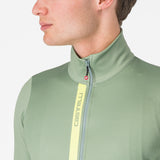 Maglia maniche lunghe Castelli Entrata - Verde giallo Castelli