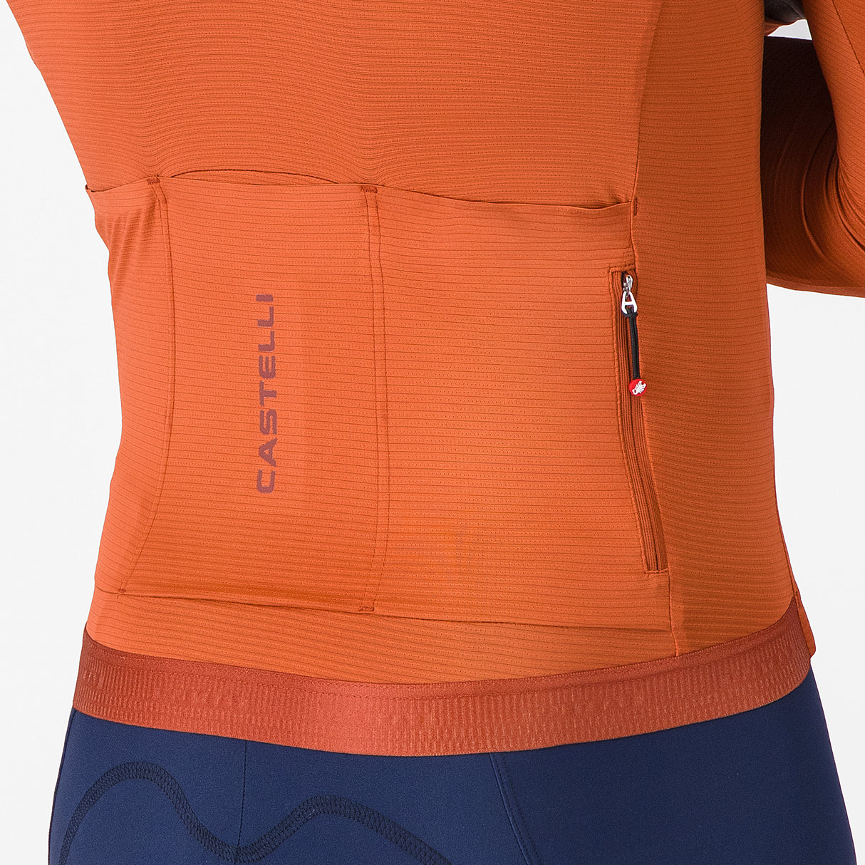 Maglia maniche lunghe Castelli Espresso 2 - Arancio Castelli