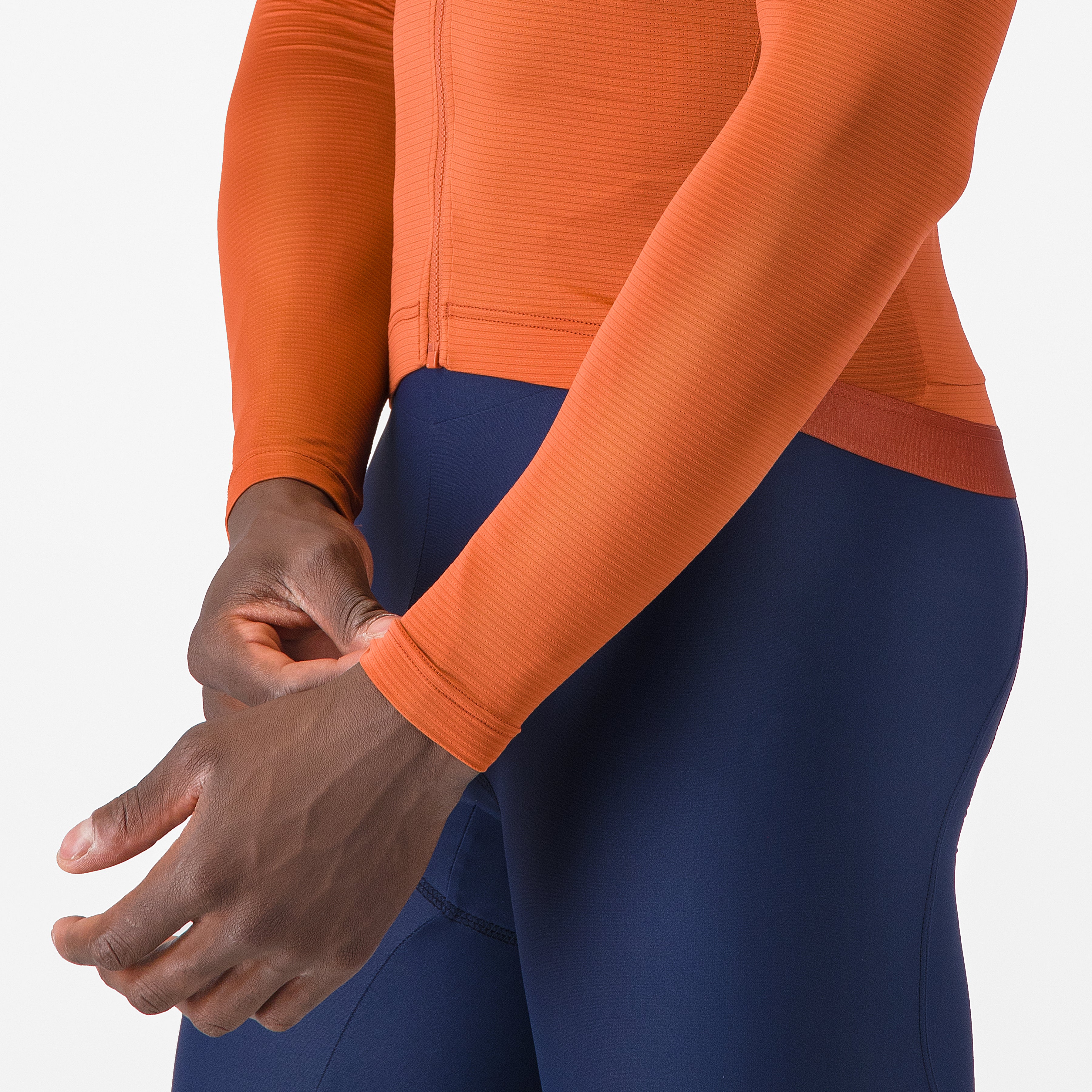Maglia maniche lunghe Castelli Espresso 2 - Arancio Castelli