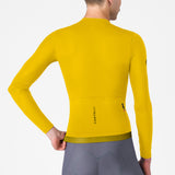 Maglia maniche lunghe Castelli Espresso 2 - Giallo Castelli