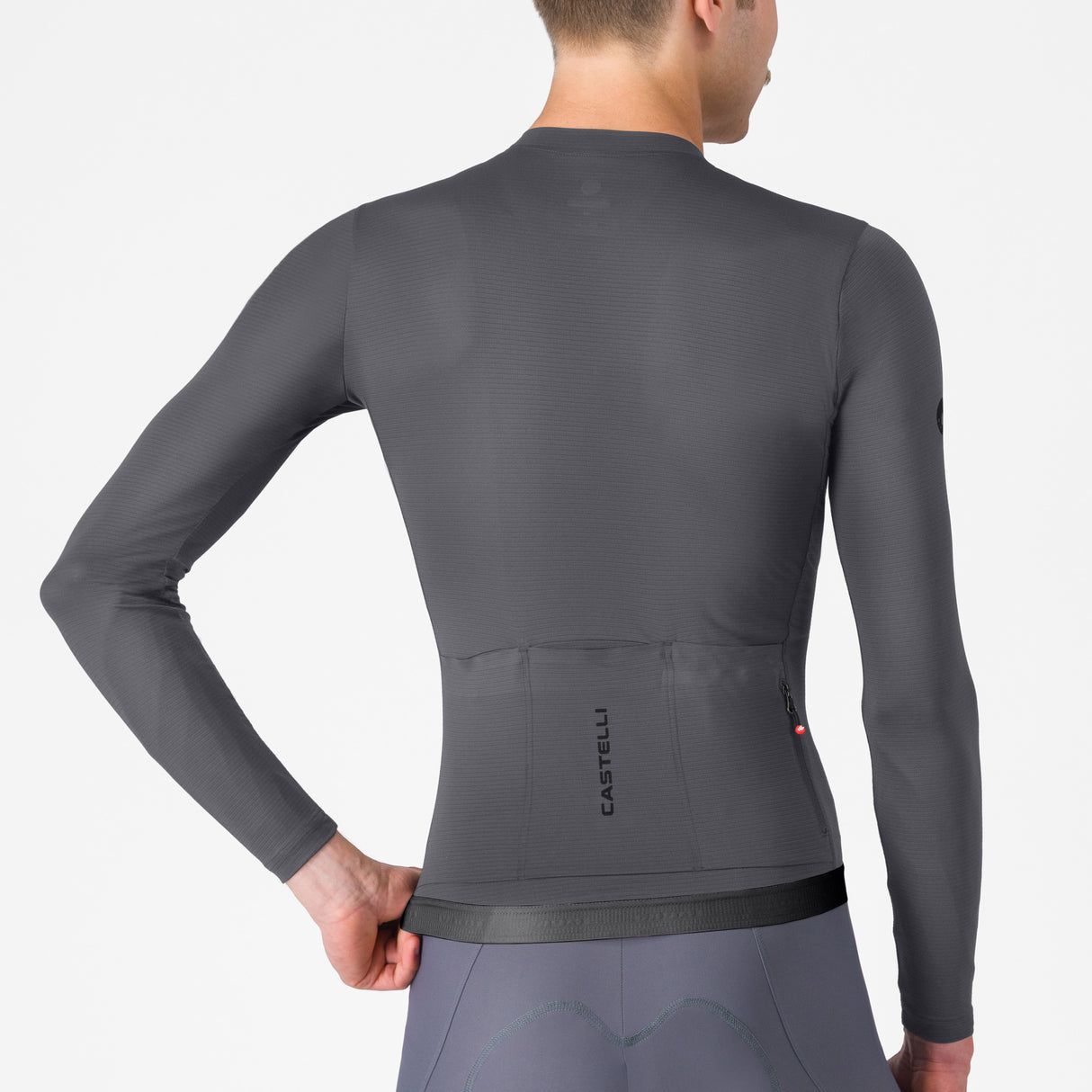 Maglia maniche lunghe Castelli Espresso 2 - Grigio Castelli