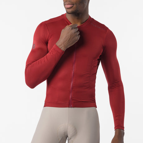 Maillot mangas largas Castelli Espresso 2 - Rojo