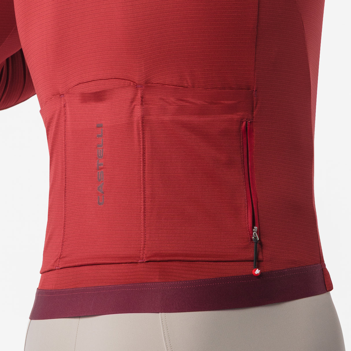 Castelli Espresso 2 langarmtrikot - Rot
