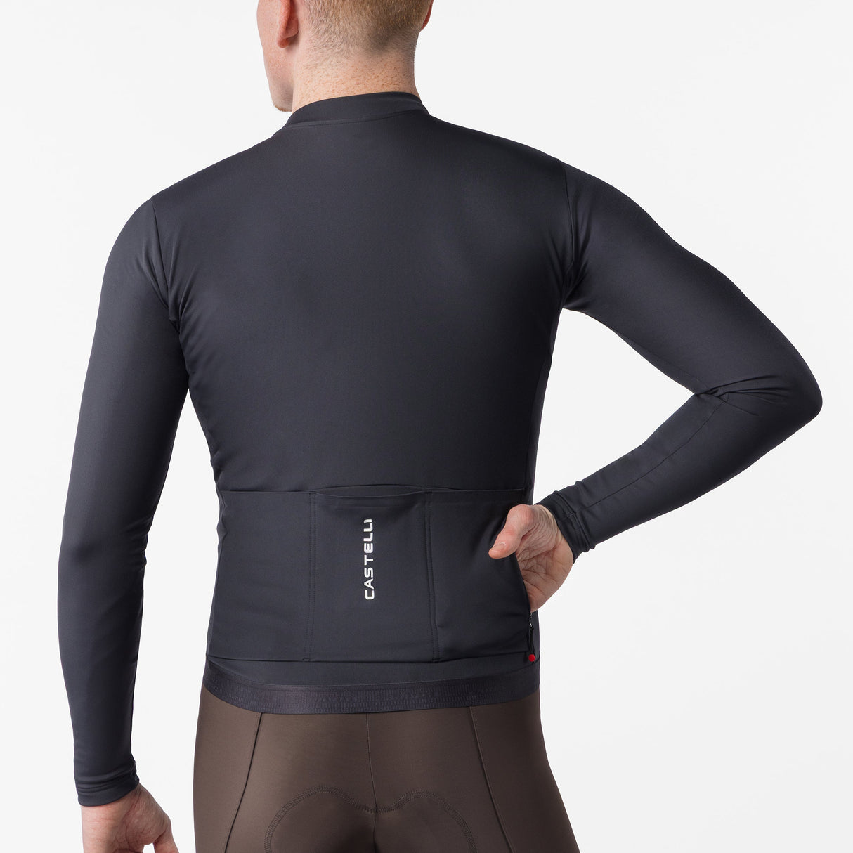 Castelli Espresso Thermal 2 langarmtrikot - Schwarz