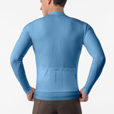 Maglia maniche lunghe Castelli Espresso Thermal 2 - Blu Castelli