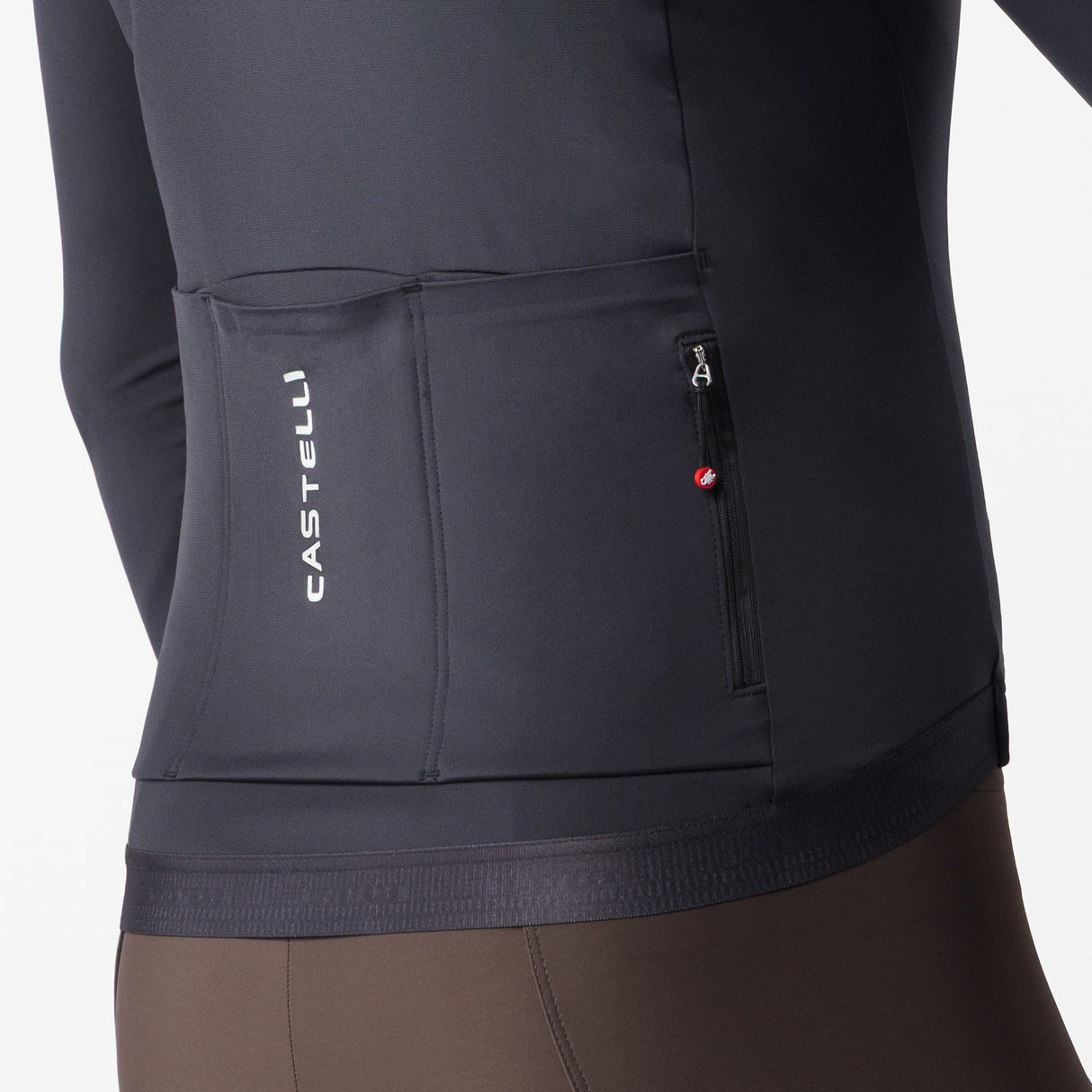 Castelli Espresso Thermal 2 langarmtrikot - Schwarz