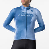 Castelli Nebula Thermal langarmtrikot - Blau