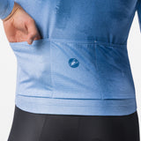 Castelli Nebula Thermal langarmtrikot - Blau