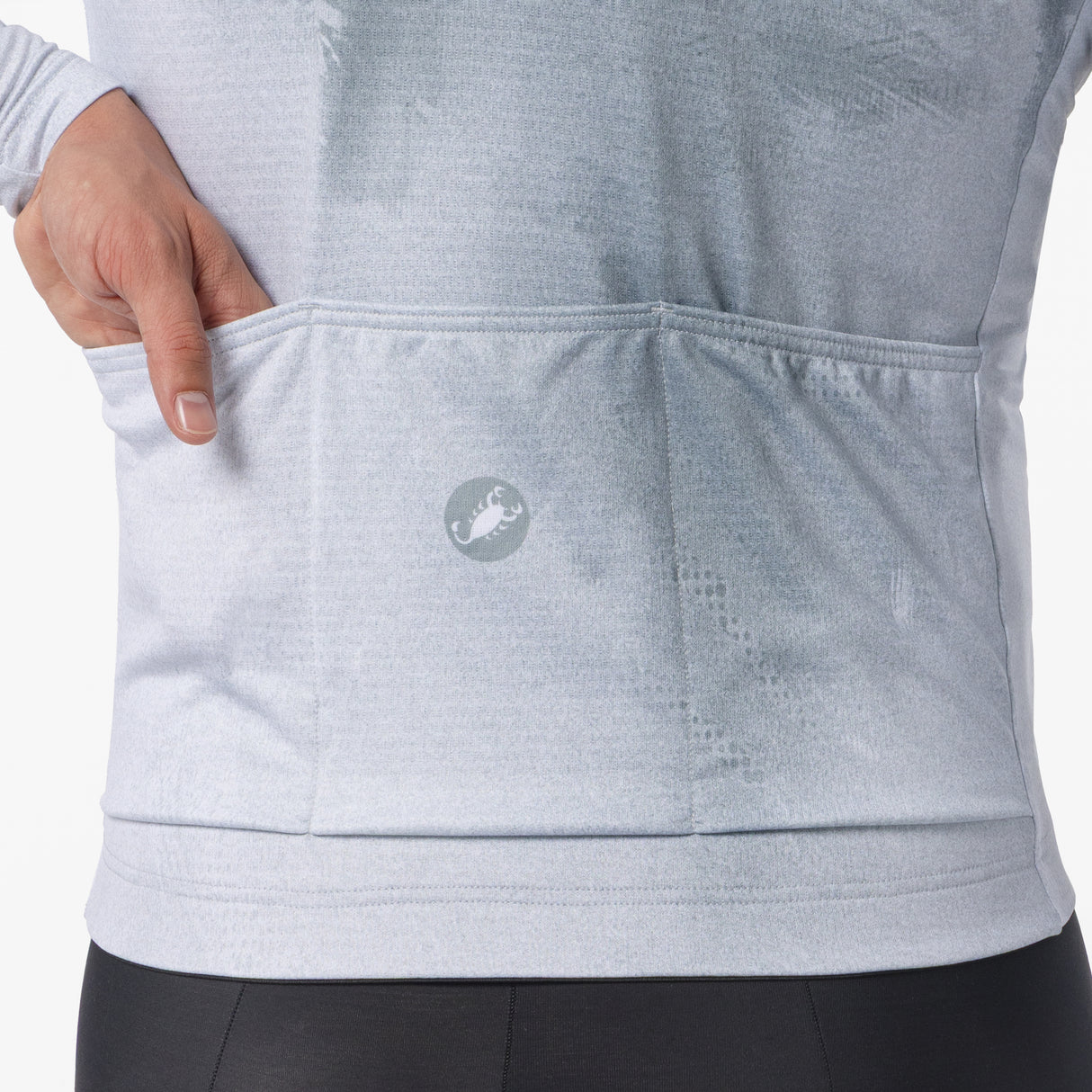 Castelli Nebula Thermal langarmtrikot - Grau