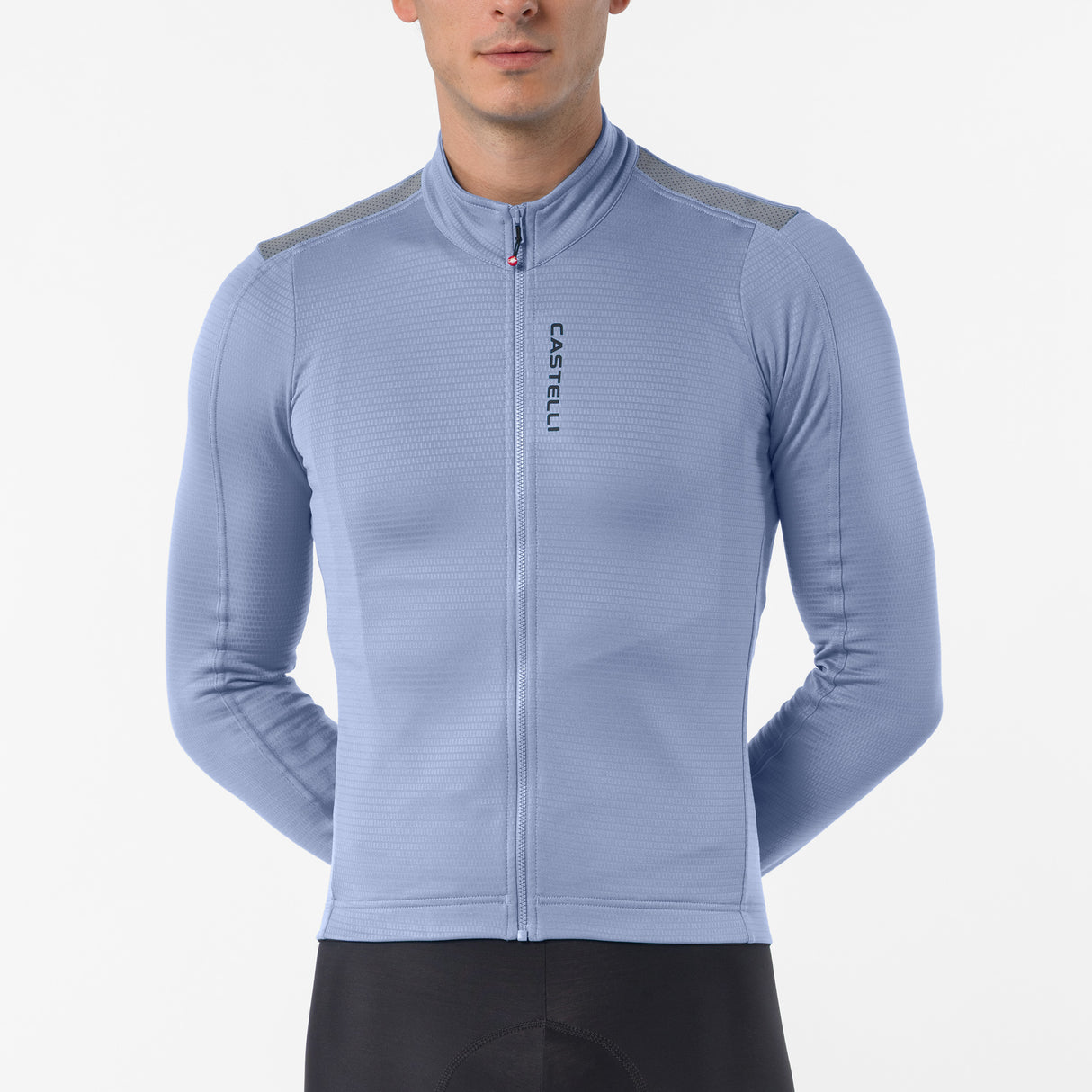 Maillot manches longues Castelli Puro 4.1 - Bleu clair