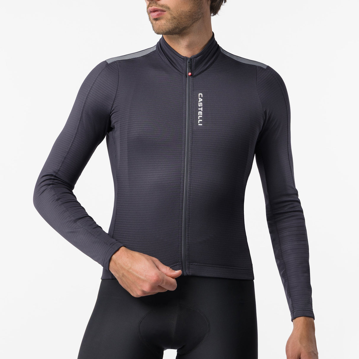Maglia maniche lunghe Castelli Puro 4.1 - Grigio Castelli