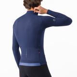 Castelli Thermowoven Langarmtrikot - Blau