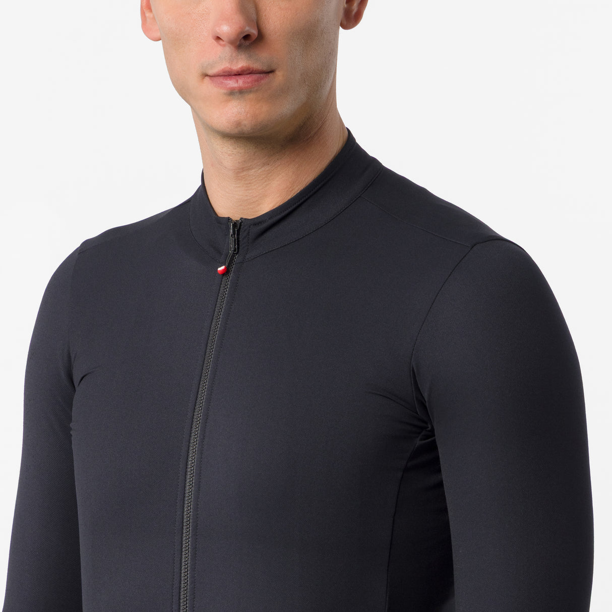 Castelli Thermowoven langarmtrikot - Schwarz