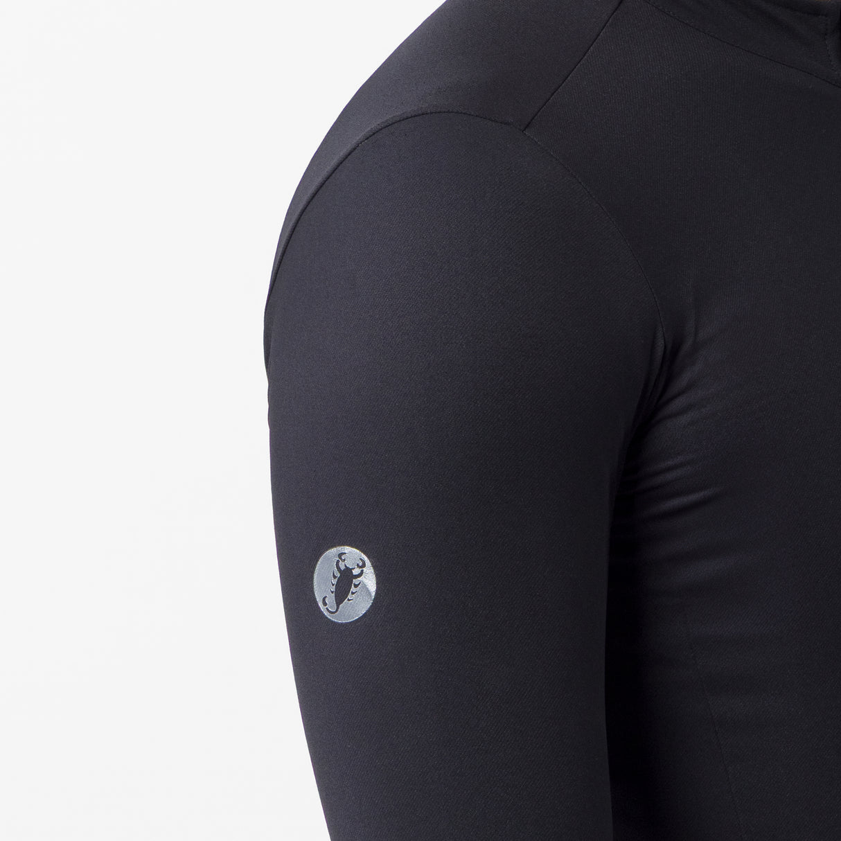 Castelli Thermowoven langarmtrikot - Schwarz
