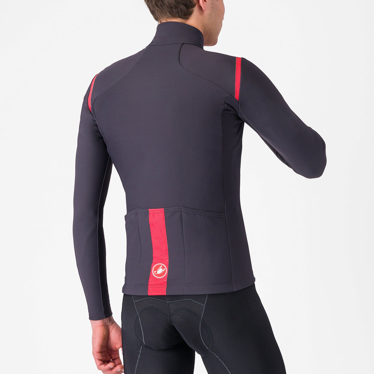 Maglia maniche lunghe Castelli Tutto Nano RoS - Grigio scuro Castelli