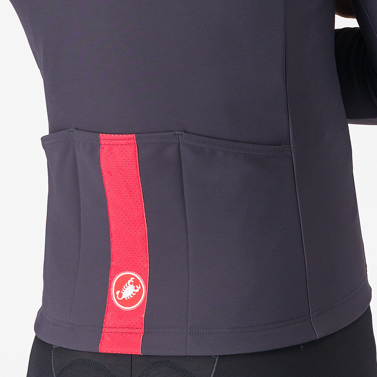 Maglia maniche lunghe Castelli Tutto Nano RoS - Grigio scuro Castelli