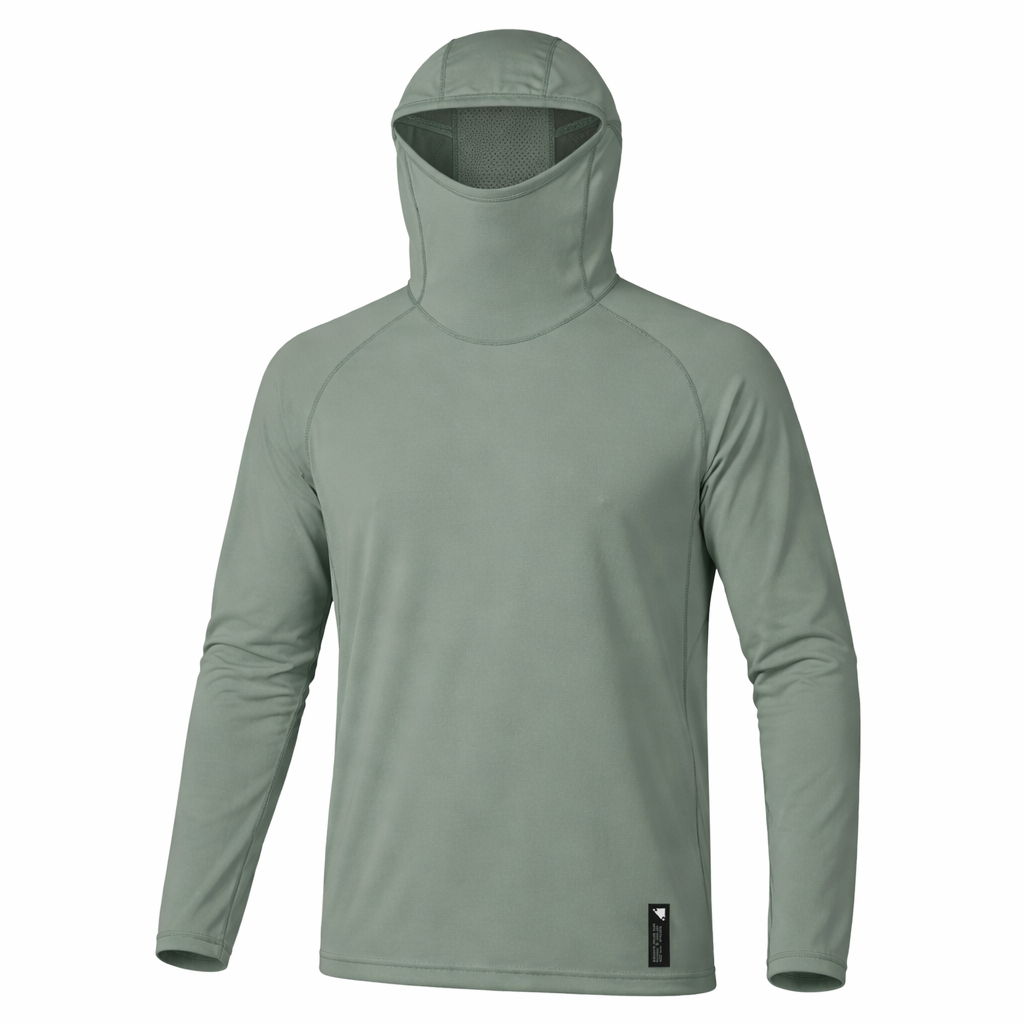 Maglia maniche lunghe Endura Alltrack Roam Scuba Hoodie - Verde Endura