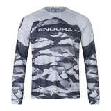 Maglia maniche lunghe Endura Camo Print LTD - Grigio Endura