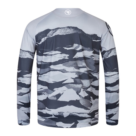 Maglia maniche lunghe Endura Camo Print LTD - Grigio Endura