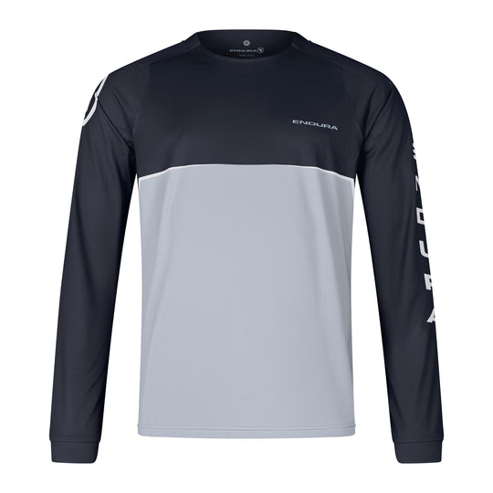 Maglia maniche lunghe Endura Core Printed - Nero