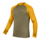 Maillot manga largas Endura Singletrack Fleece - Verde