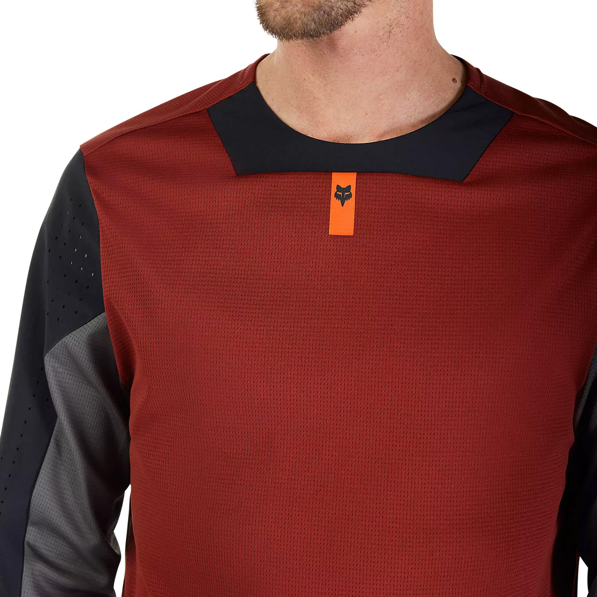 Maglia maniche lunghe Fox Defend - Bordeaux Fox
