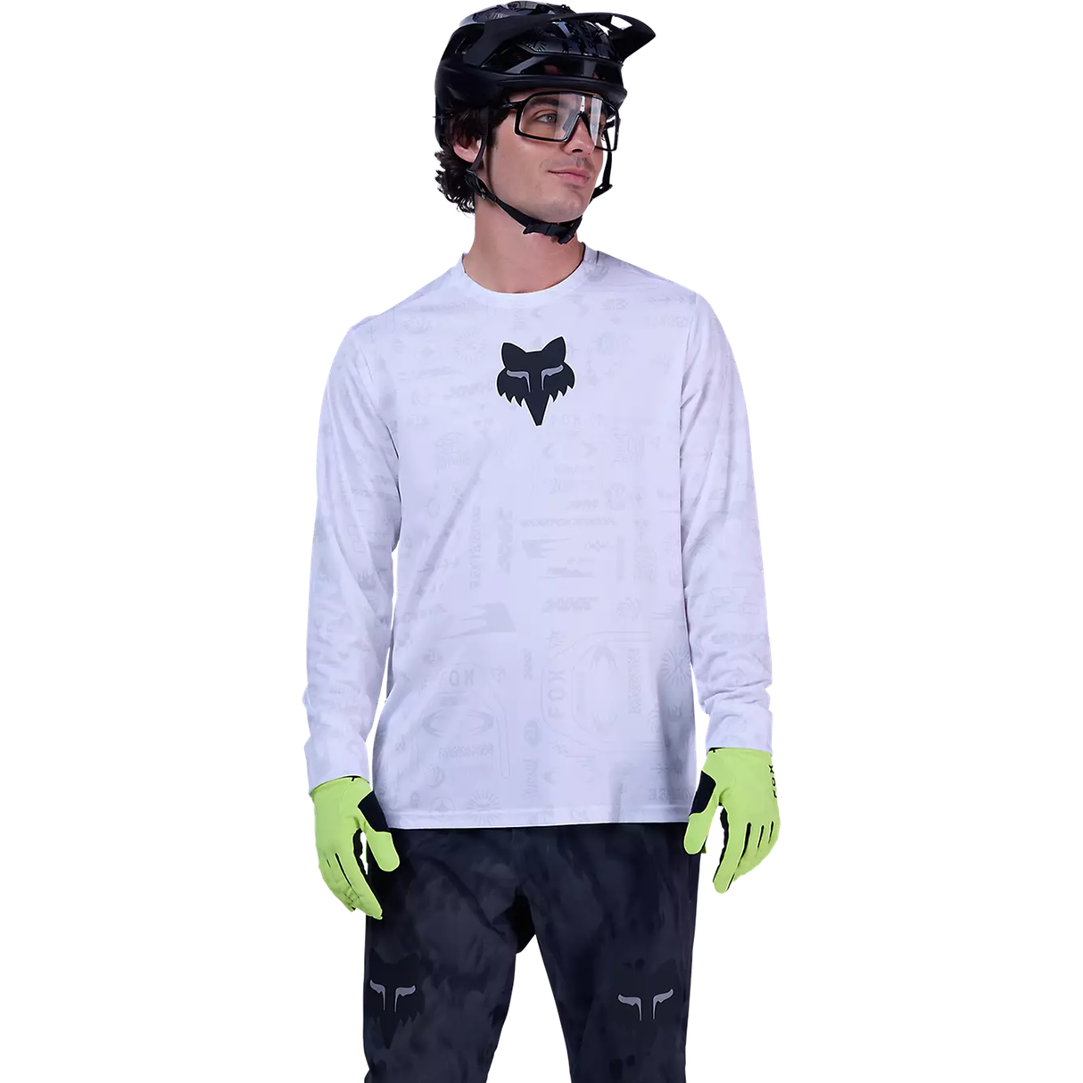 Maglia maniche lunghe Fox Defend Ranger Lunar - Bianco Fox