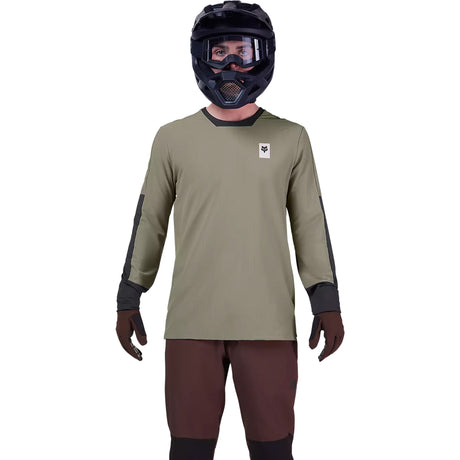 Maglia maniche lunghe Fox Ranger Defend Thermal - Verde Fox