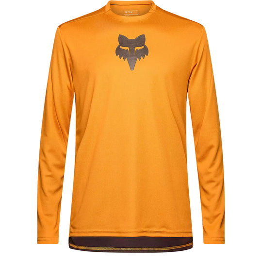 Fox Ranger Fox Head long sleeves jersey - Orange
