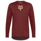 Maglia maniche lunghe Fox Ranger Fox Head - Bordeaux Fox