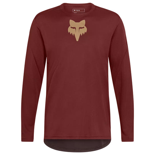 Fox Ranger Fox Head long sleeves jersey - Bordeaux