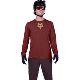 Maglia maniche lunghe Fox Ranger Fox Head - Bordeaux Fox