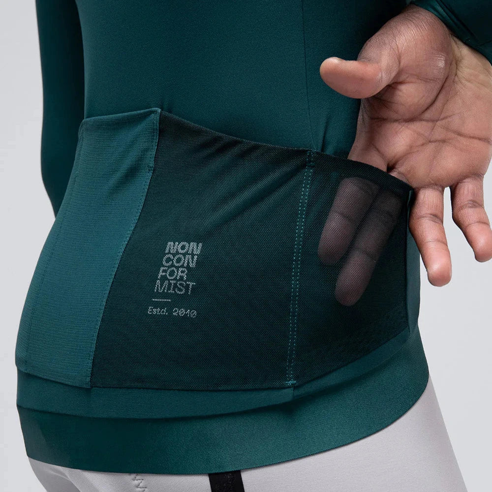 Maglia maniche lunghe Gobik Hyder Blend 2.0 Sunken - Verde Gobik