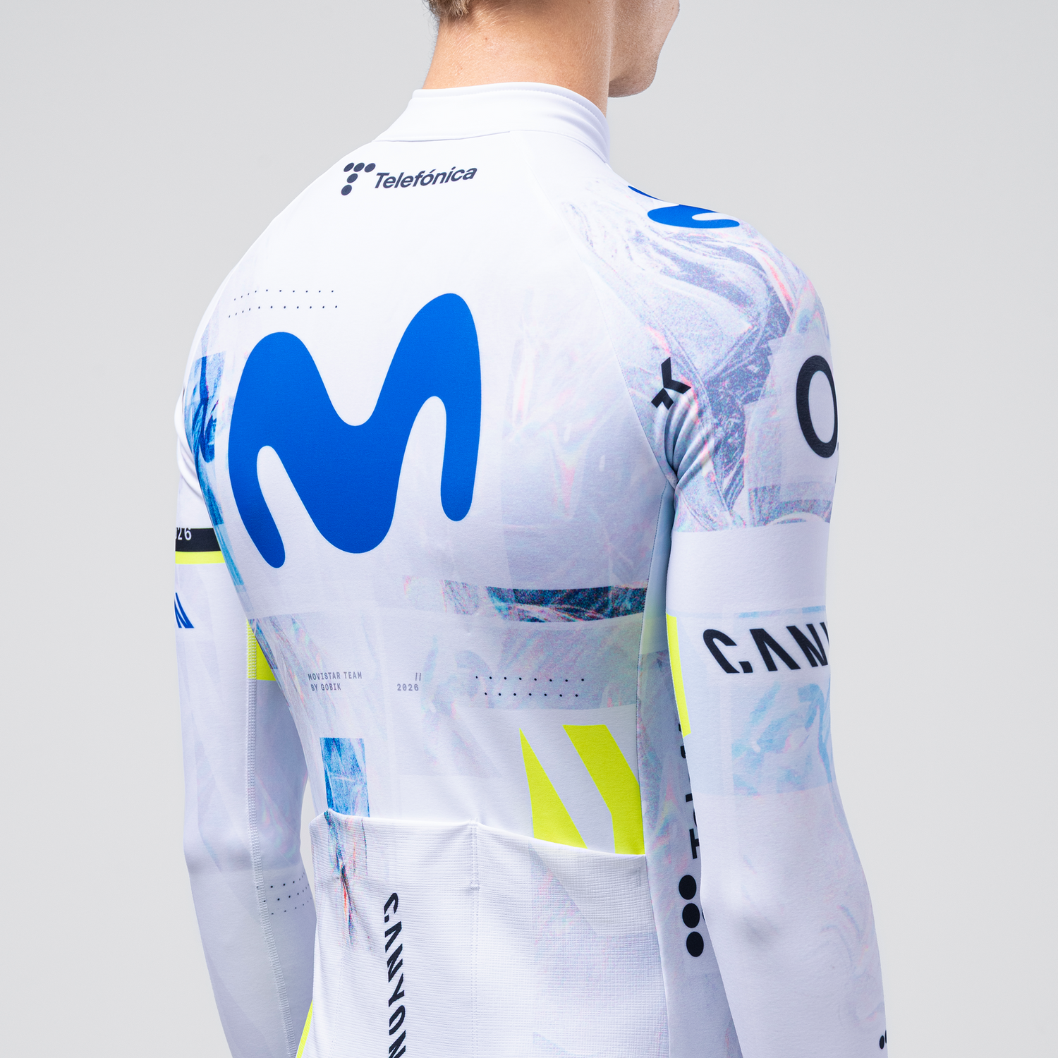langarm trikot rennrad Langarmtrikot Gobik Movistar 2026 Hyder