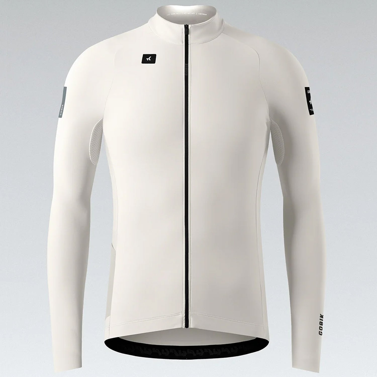 Maglia maniche lunghe Gobik Pacer Solid 2.0 Crepe - Beige Gobik