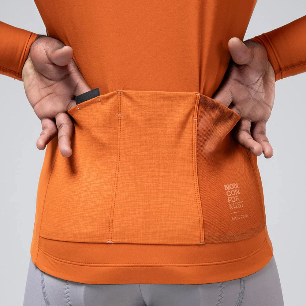 Maglia maniche lunghe Gobik Pacer Solid 2.0 Thai - Arancio Gobik