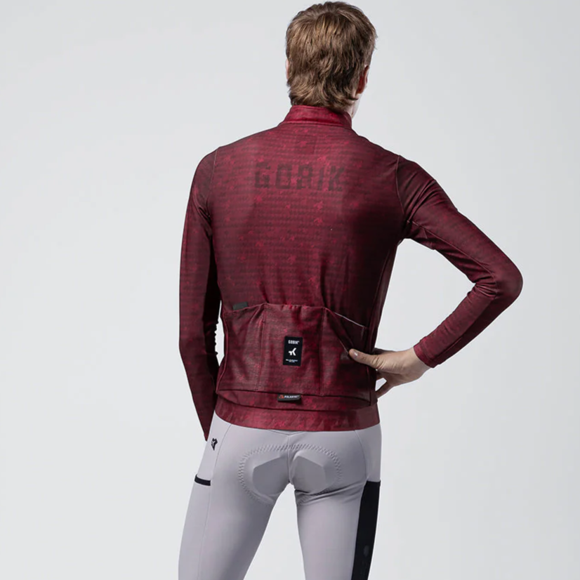 Maglia maniche lunghe Gobik Superhyder 2.0 Chaotic - Rosso Gobik