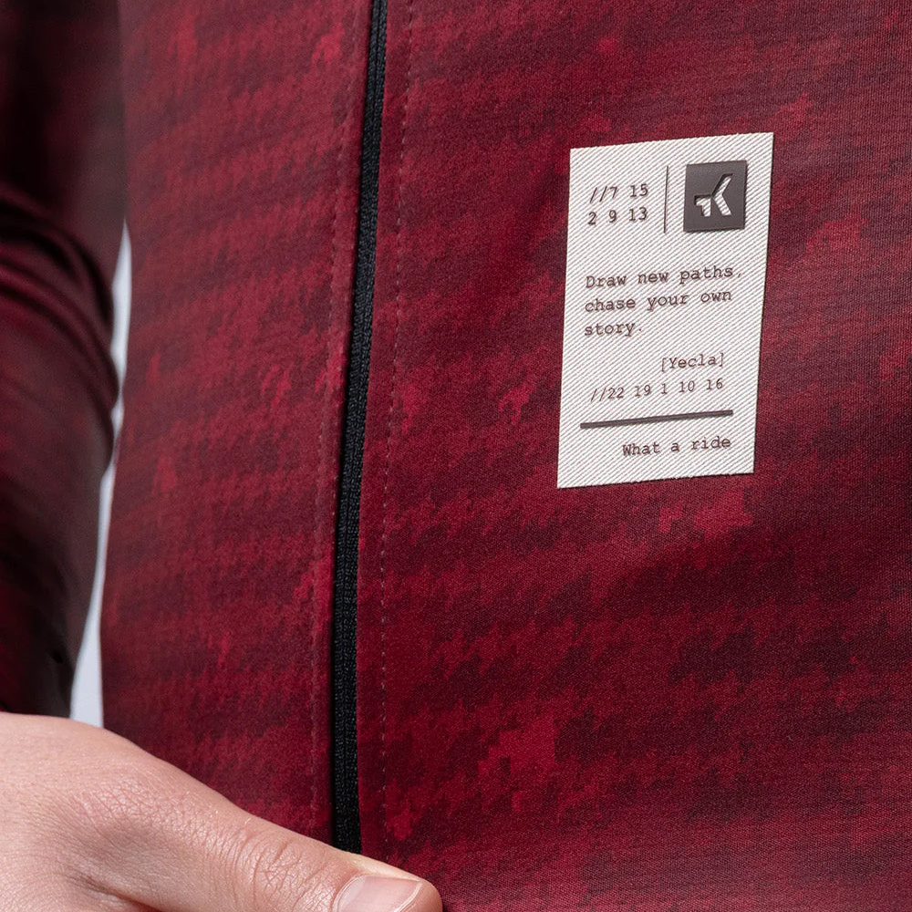 Maglia maniche lunghe Gobik Superhyder 2.0 Chaotic - Rosso Gobik