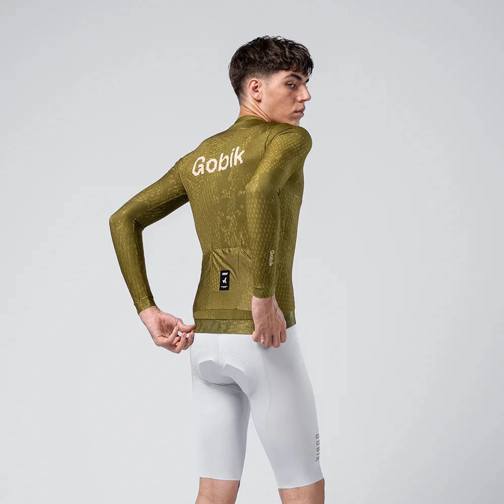 Maglia maniche lunghe Gobik Vanquish Data - Verde Gobik