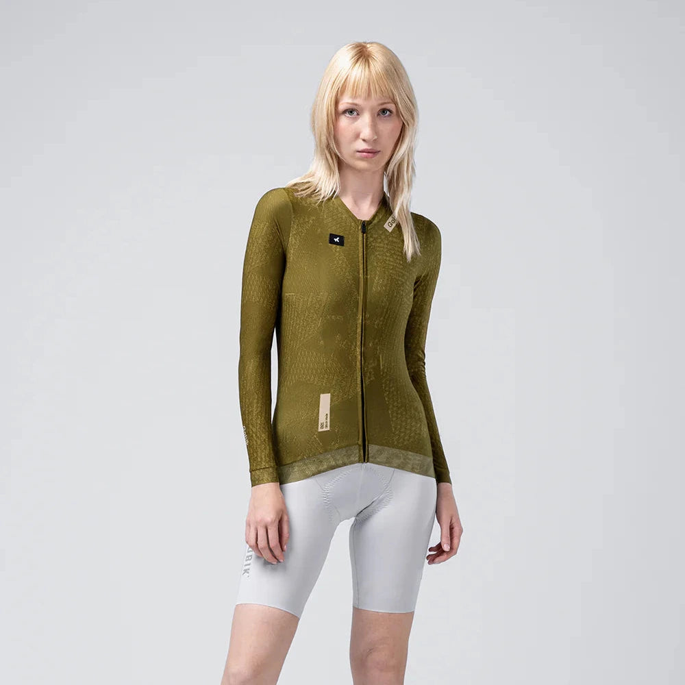 Maglia maniche lunghe Gobik Vanquish Data - Verde Gobik