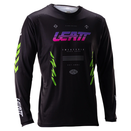 Jersey Leatt MTB Gravity 4.0 long sleeves - Black