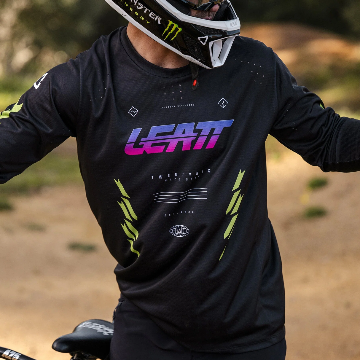 Maglia maniche lunghe Leatt MTB Gravity 4.0 - Nero Leatt