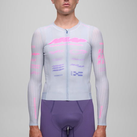 Maglia maniche lunghe Maap Beta Pro Aero - Azzurro Maap