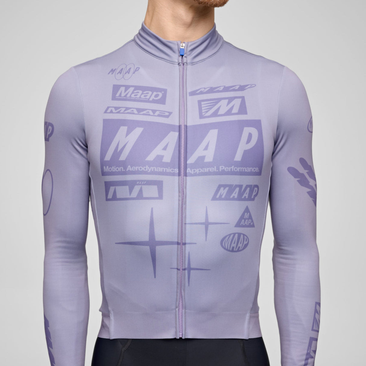 Maglia maniche lunghe Maap Drome Thermal - Grigio scuro Maap