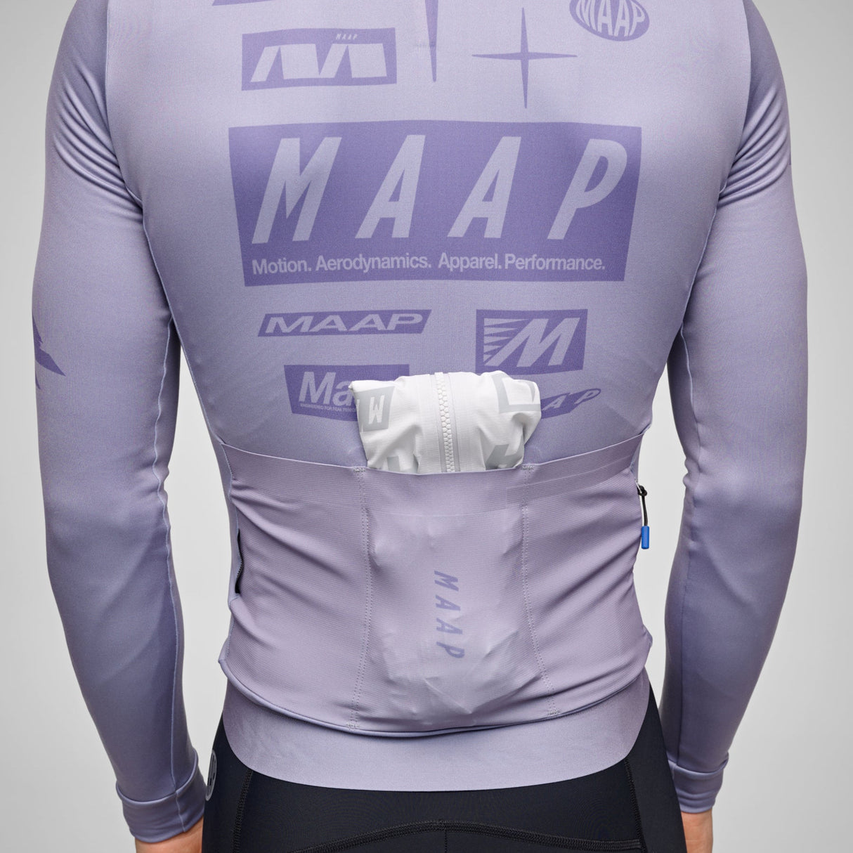 Maglia maniche lunghe Maap Drome Thermal - Grigio scuro Maap