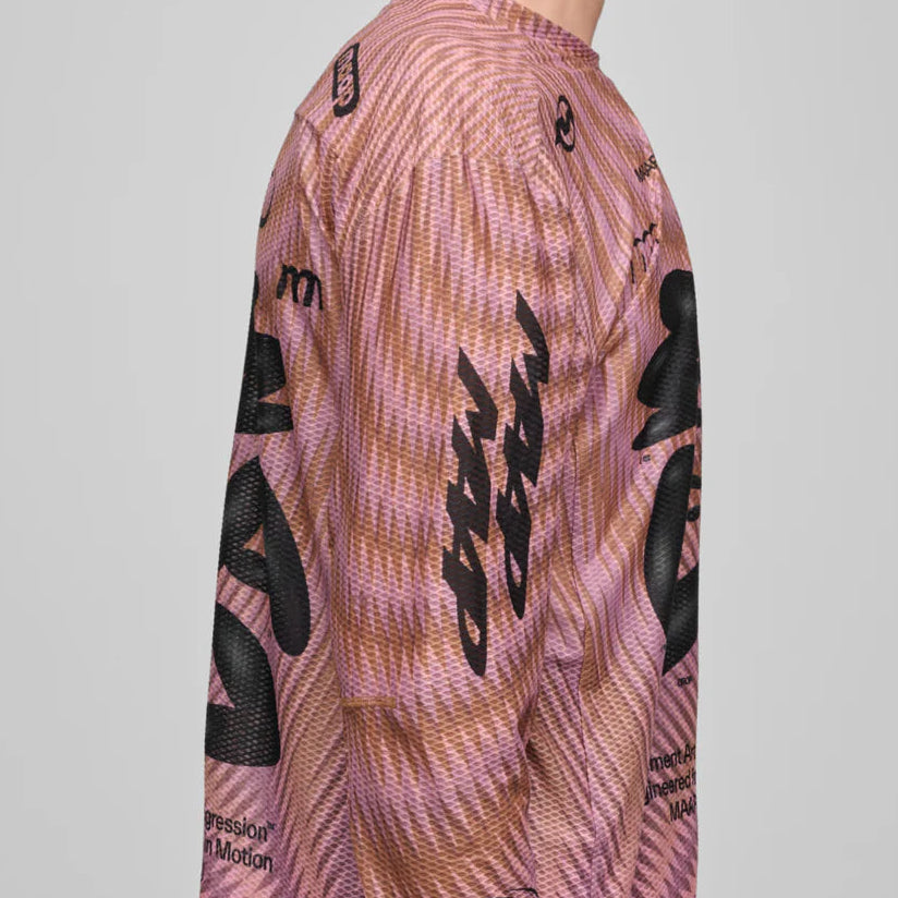 Maglia maniche lunghe Maap Spectrum Air - Rosa Maap