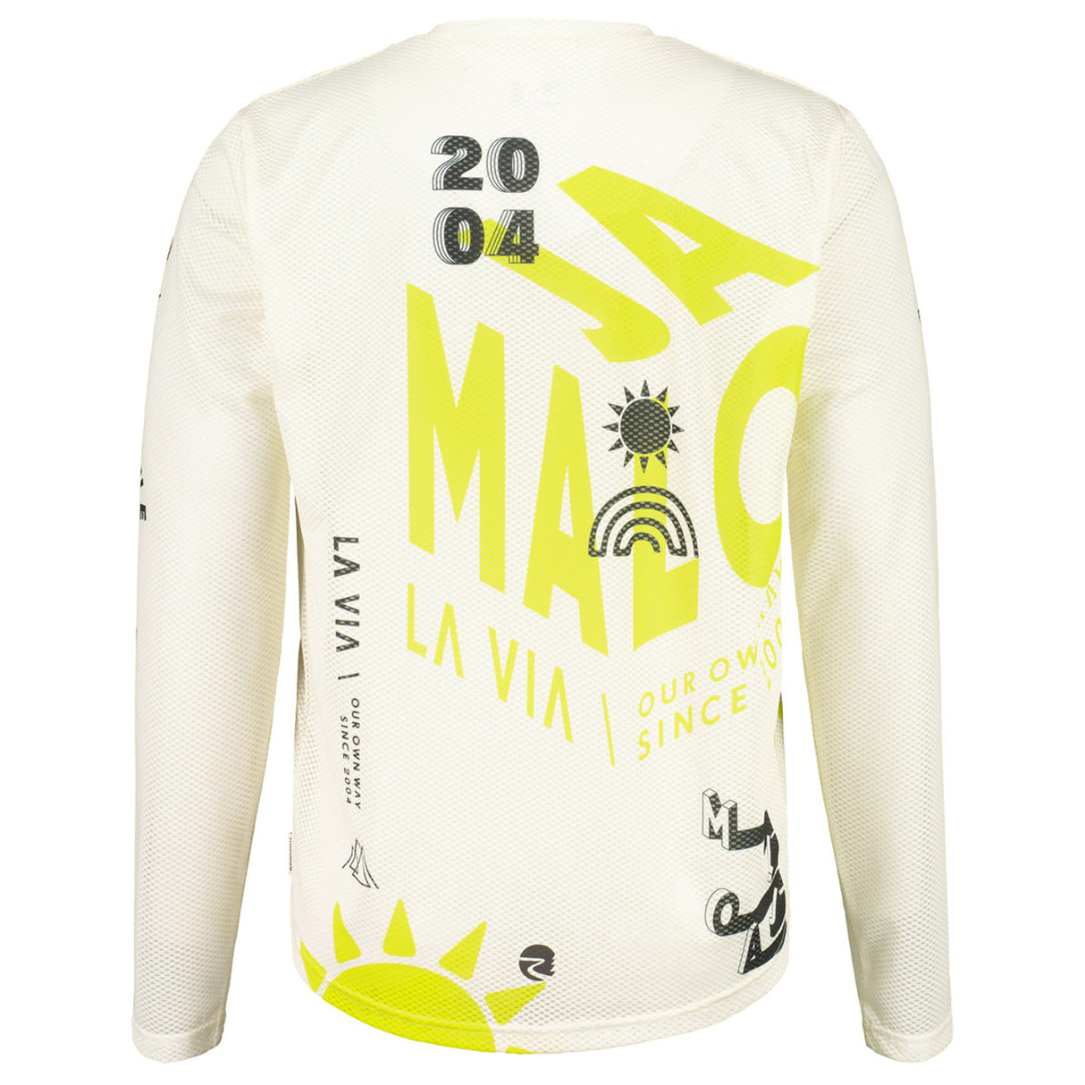 Maglia maniche lunghe Maloja WeissenbergM - Bianco Maloja