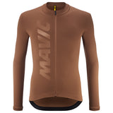 Maglia maniche lunghe Mavic Aksium Thermo - Marrone Mavic