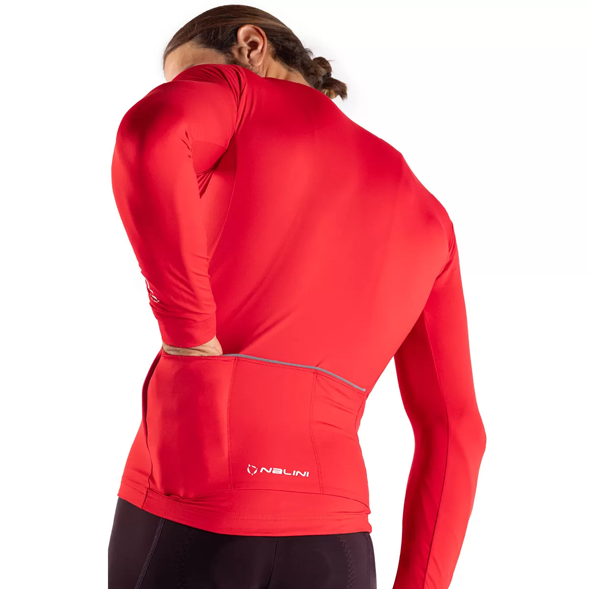 Maglia maniche lunghe Nalini Light Wrap J - Rosso Nalini