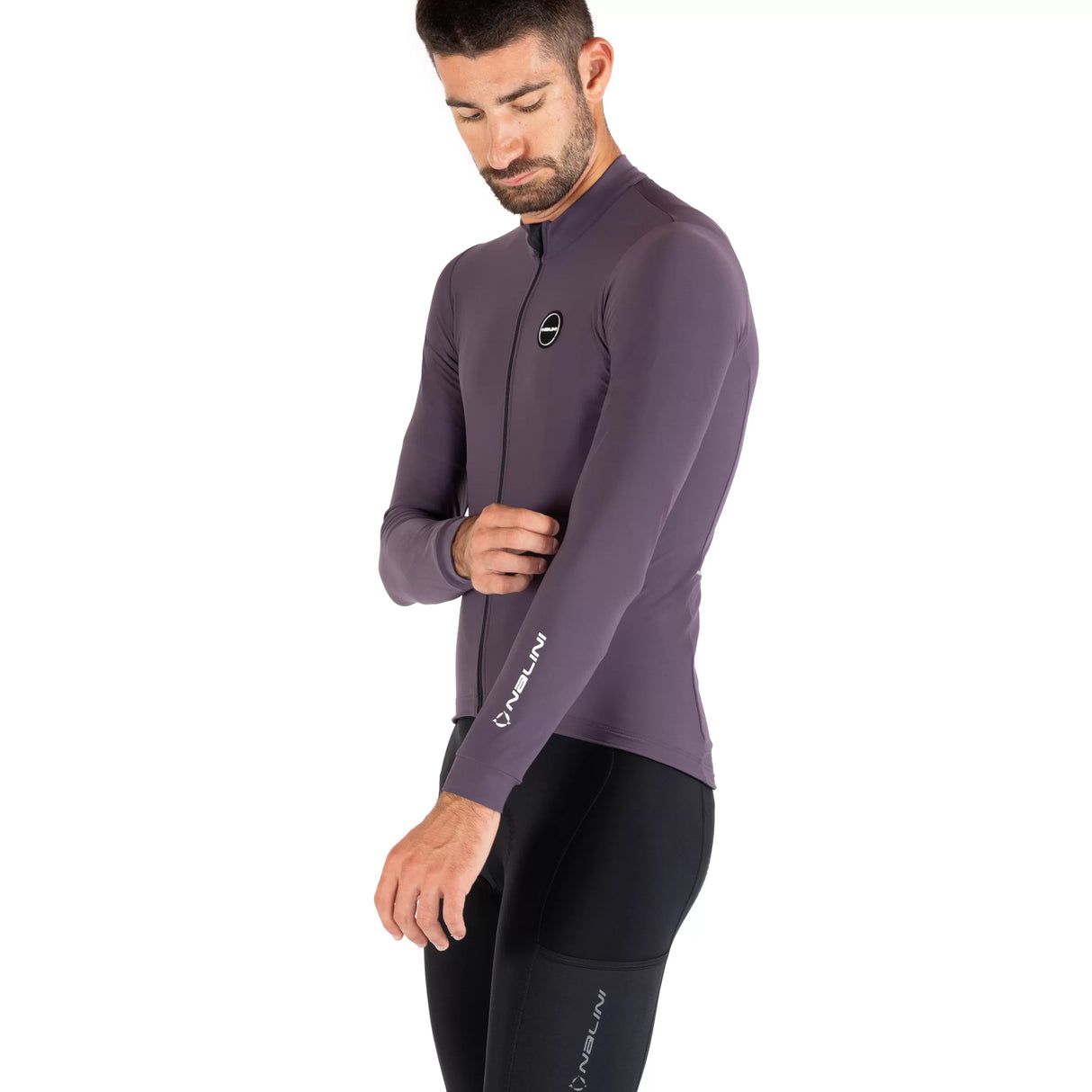 Maglia maniche lunghe Nalini New Soft Warp LS J1 - Viola Nalini